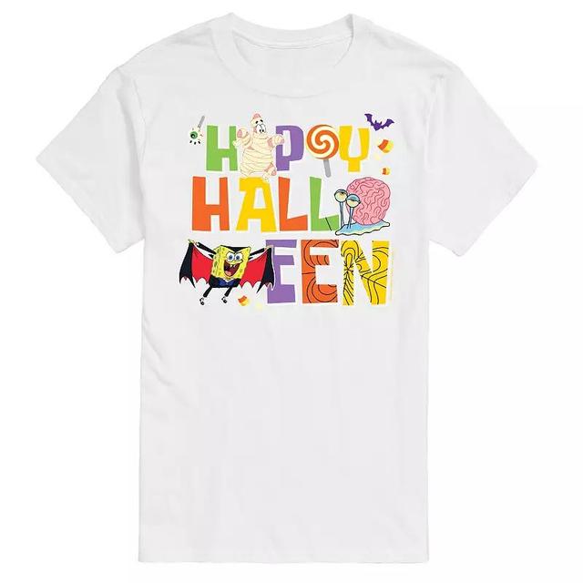 Big & Tall Spongebob Happy Halloween Graphic Tee, Mens Product Image