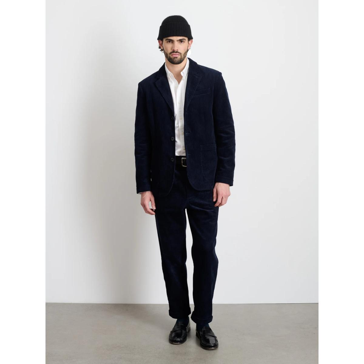 Mill Blazer Dark Navy Corduroy Product Image