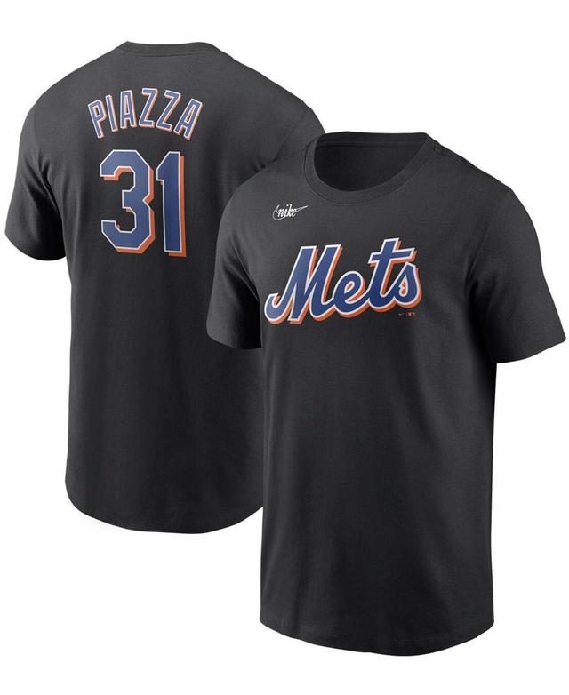 Mens Nike Mike Piazza New York Mets Cooperstown Collection Name & Number T-Shirt Product Image