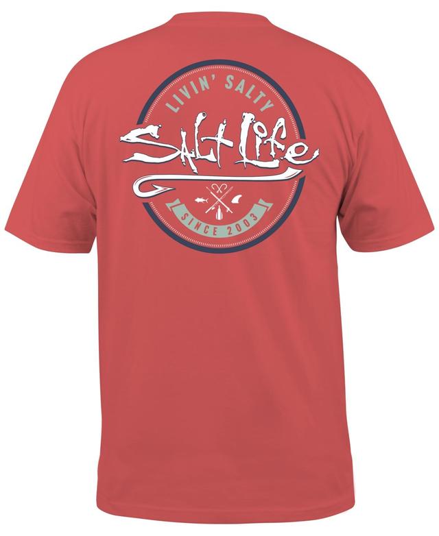 Salt Life Mens Playin Hookie Logo Graphic T-Shirt Product Image