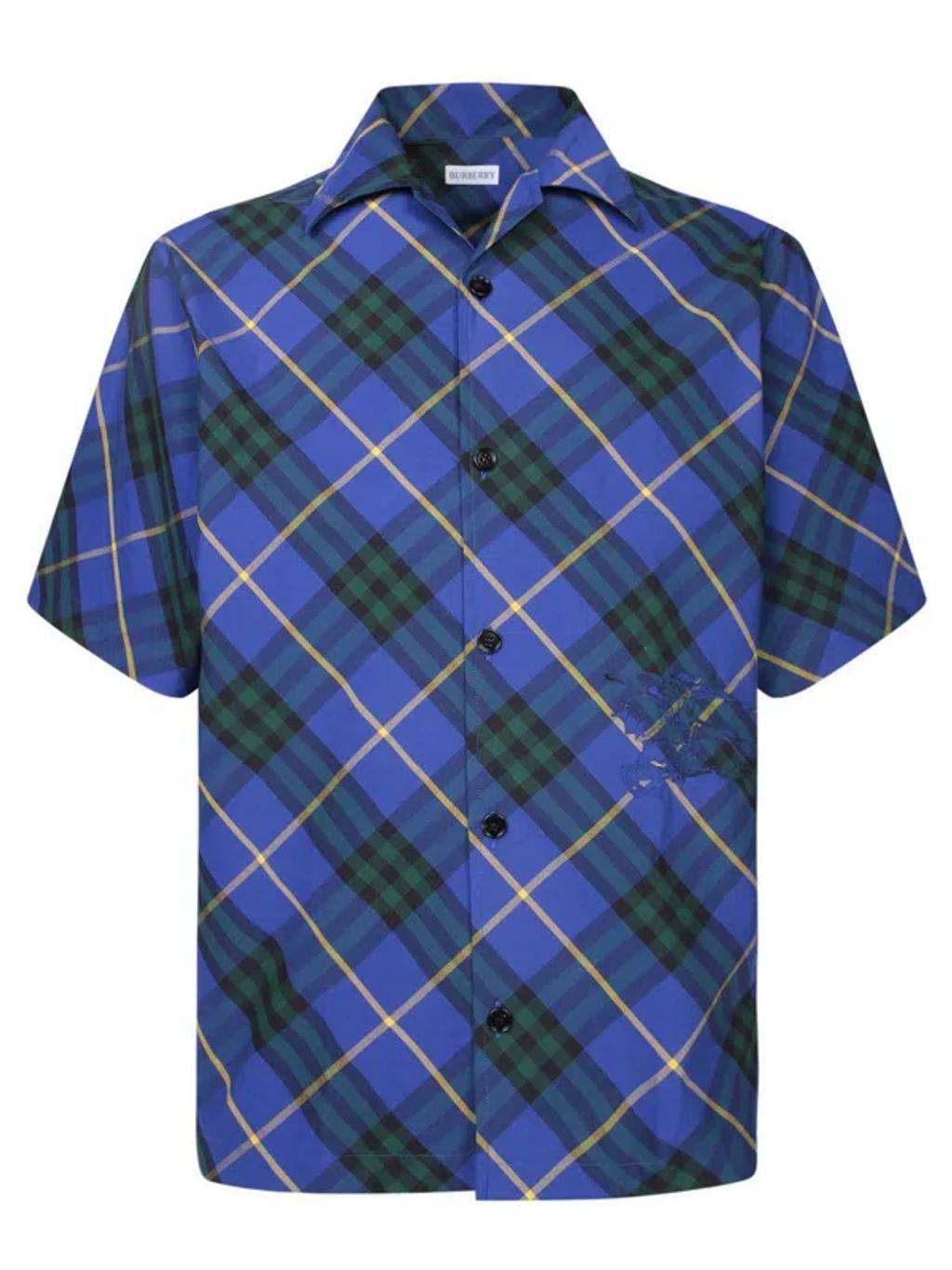 BURBERRY Shirts In Blue Product Image