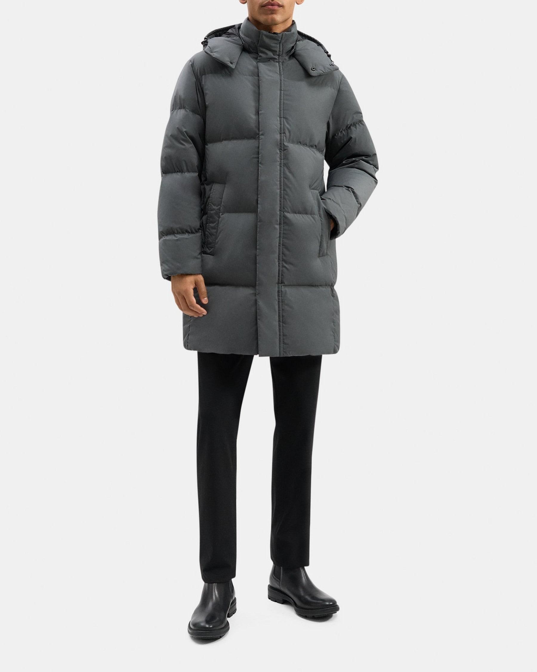 Hooded Jacket in City Poly Product Image