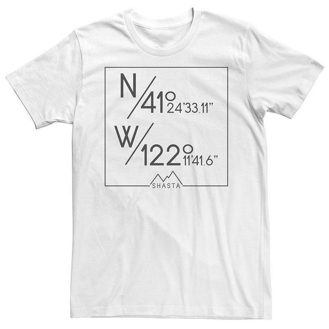 Mens Shasta North And West Coordinates Tee Product Image