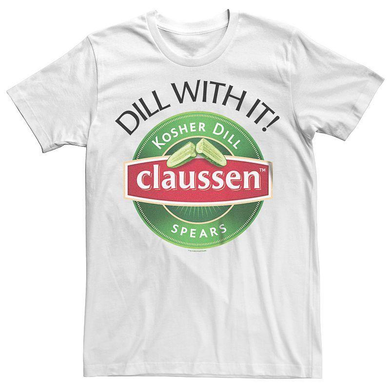 Mens Claussen Kosher Dill With it Spears Logo Graphic Tee Product Image