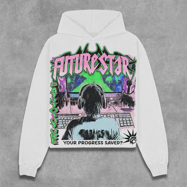 Sopula Hellstar Your Progress Saved Pocketless Hoodie Product Image