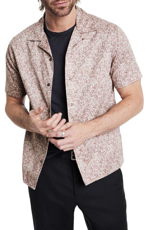 John Varvatos Danny Shirt (Mauvewood) Men's Clothing Product Image