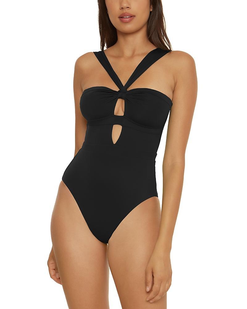 Becca by Rebecca Virtue Color Code Rylie Convertible Bandeau One Piece Swimsuit Product Image