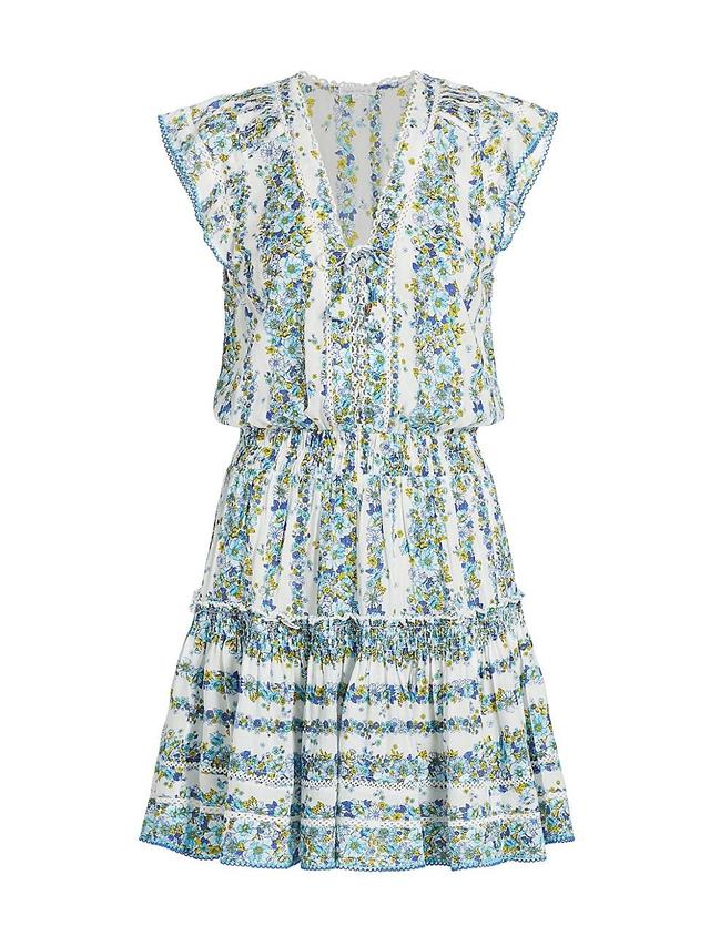 Womens Anais Floral Minidress Product Image