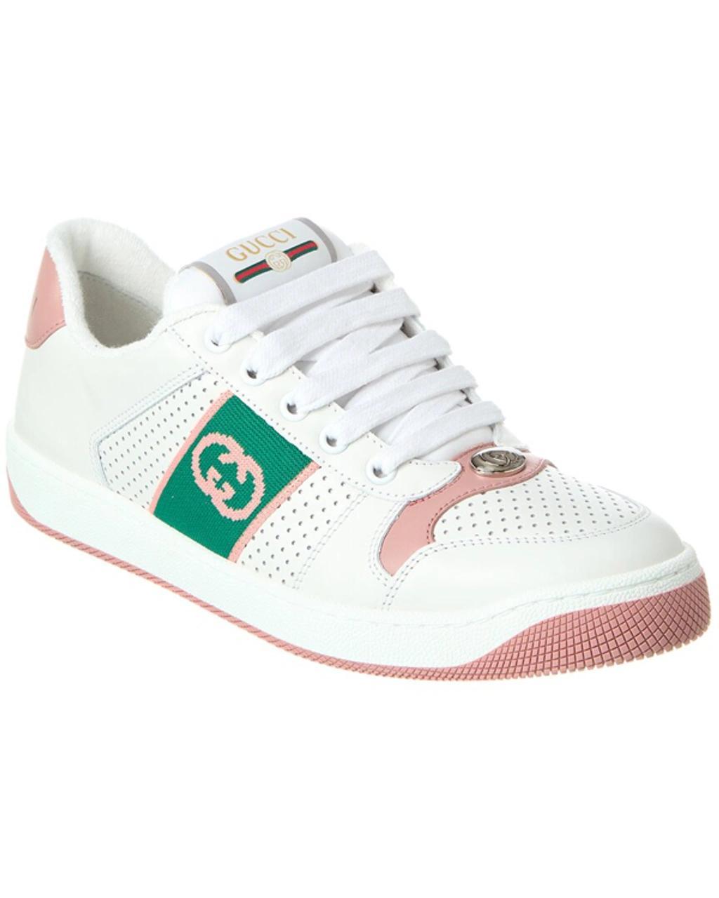 Screener Low-top Sneakers In White,pink Product Image