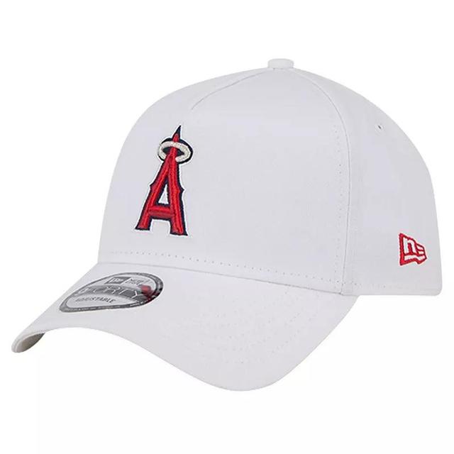 Mens New Era Los Angeles Angels TC A-Frame 9FORTY Adjustable Hat Product Image