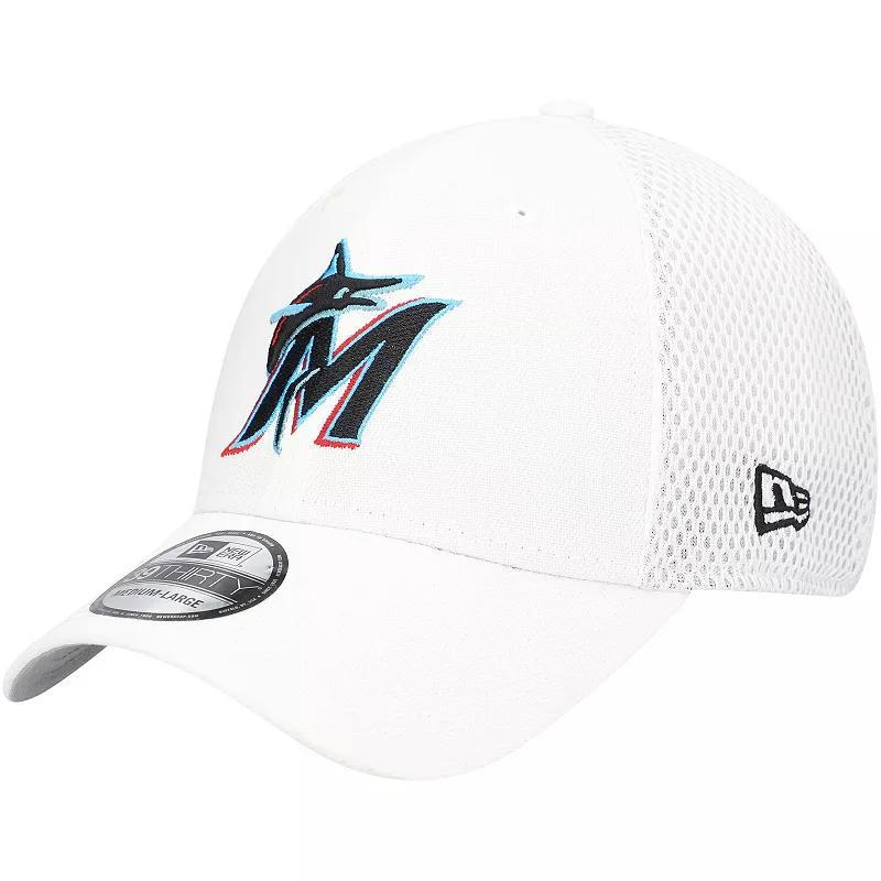 Mens New Era Miami Marlins REPREVENeo 39THIRTY Flex Hat Product Image