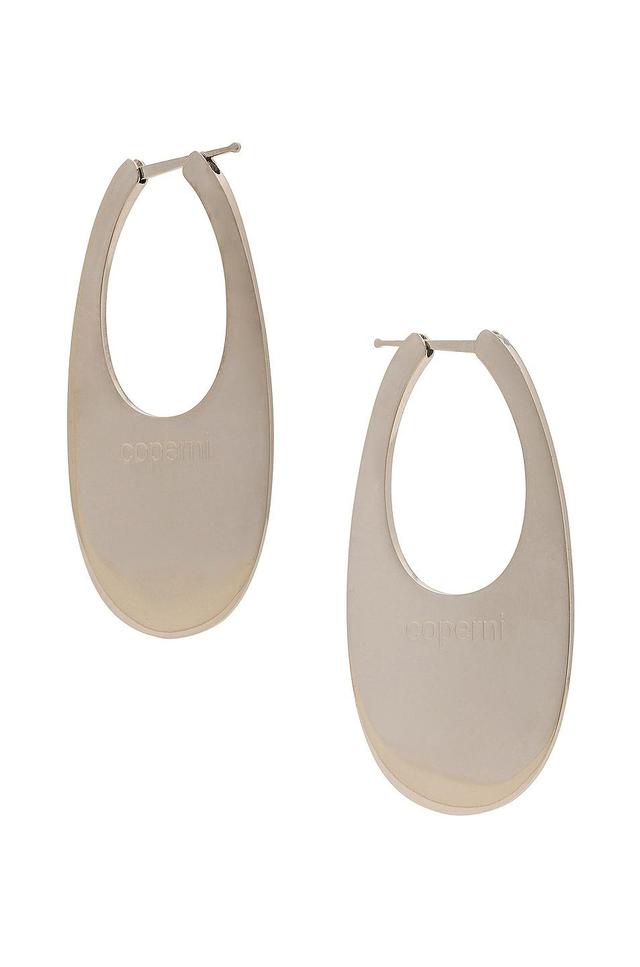 Coperni Large Swipe Hoop Earrings Product Image