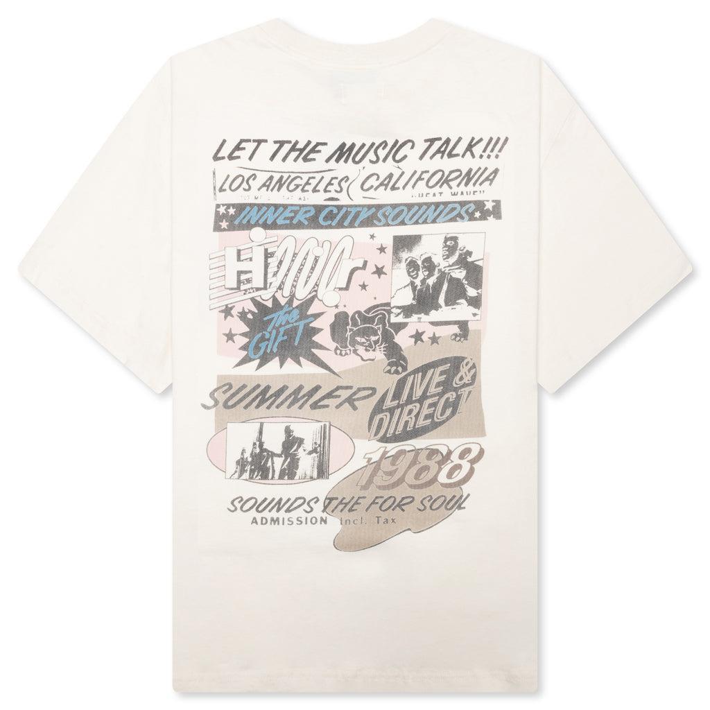 Music Language Tee - Cream Male Product Image