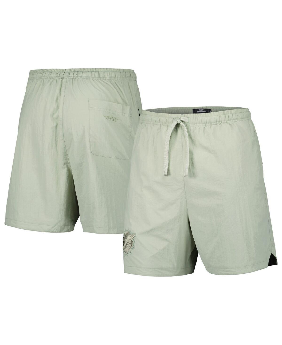 Mens Pro Standard Light Green Miami Dolphins Neutrals 2.0 Woven Shorts Product Image