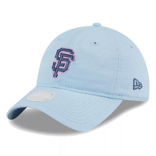 Womens New Era San Francisco Giants Multi Blue 9TWENTY Adjustable Hat Product Image