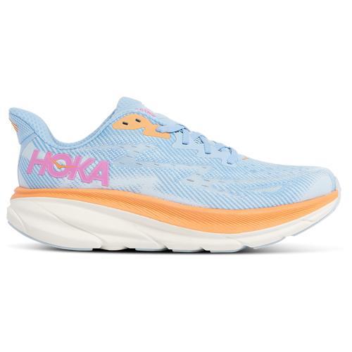 Hoka Women's Clifton 9 White) Women's Shoes Product Image