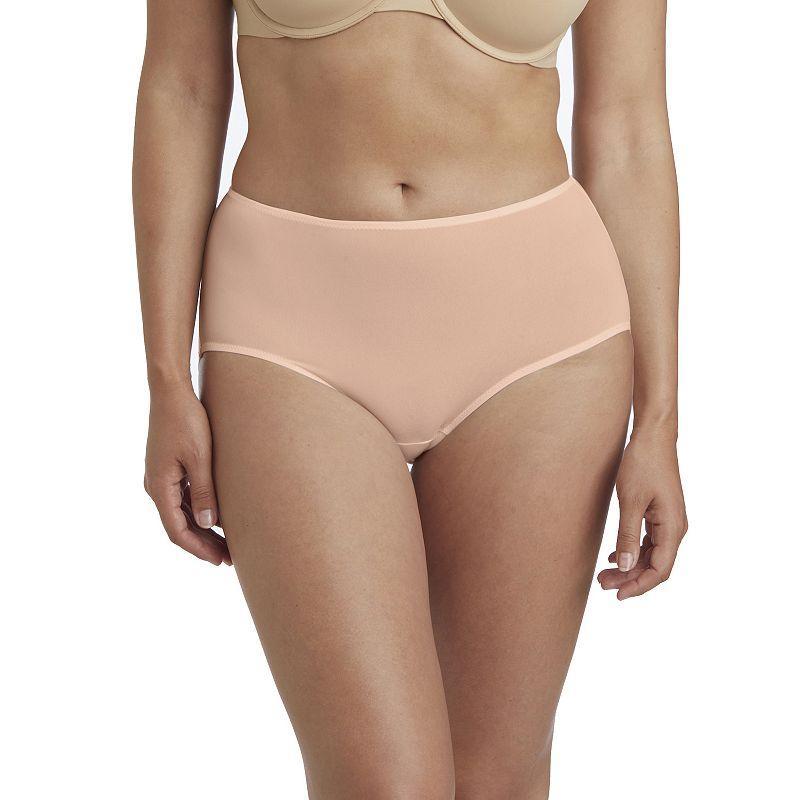 Womens Naomi and Nicole Panties No Show, No Lines Brief Panty A215 Veiled Pink Product Image