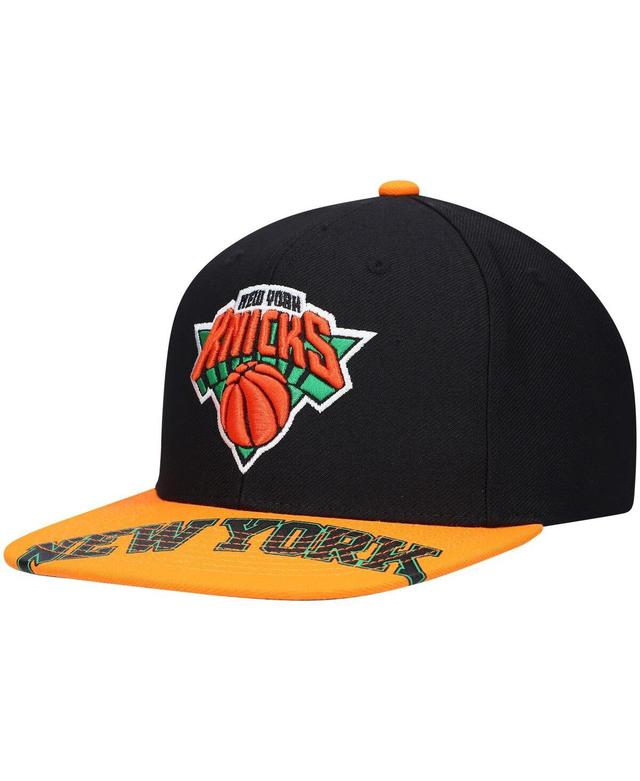 Mens Mitchell & Ness x Lids /Orange New York Knicks Current Reload 3.0 Snapback Hat Product Image