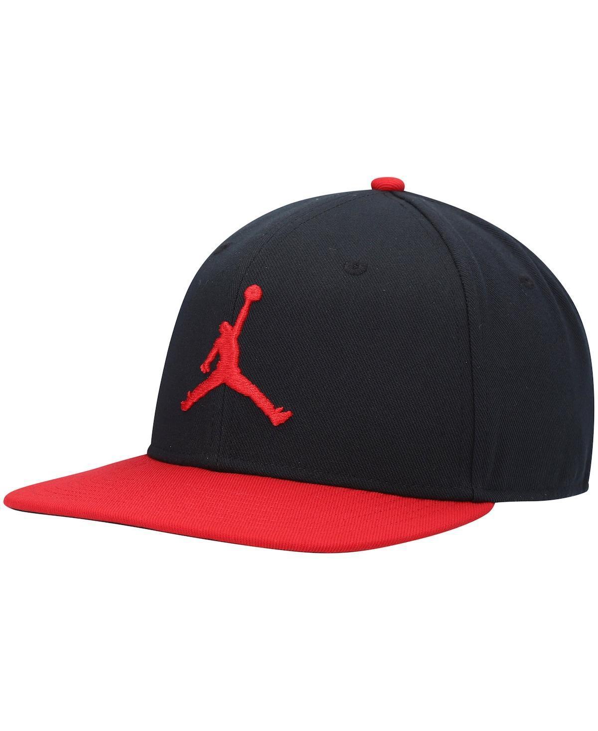 Mens Jordan Jumpman Pro Logo Snapback Adjustable Hat - Black Product Image