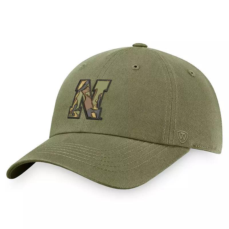 Mens Top of the World Olive Nebraska Huskers OHT Military Appreciation Unit Adjustable Hat Product Image