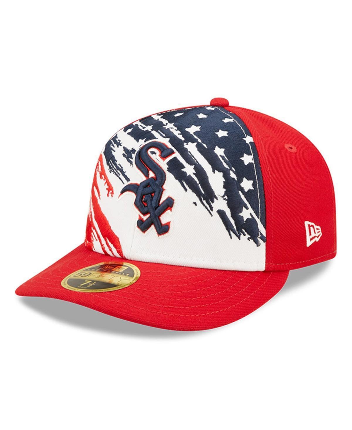 Mens New Era Red Chicago White Sox 2022 4th of July Low Profile 59FIFTY Fitted Hat Product Image