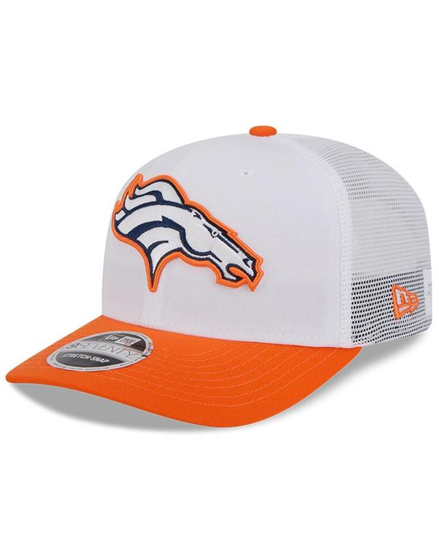 New Era Mens White Denver Broncos 2024 Nfl Training Camp 9SEVENTY Trucker Hat - White Product Image