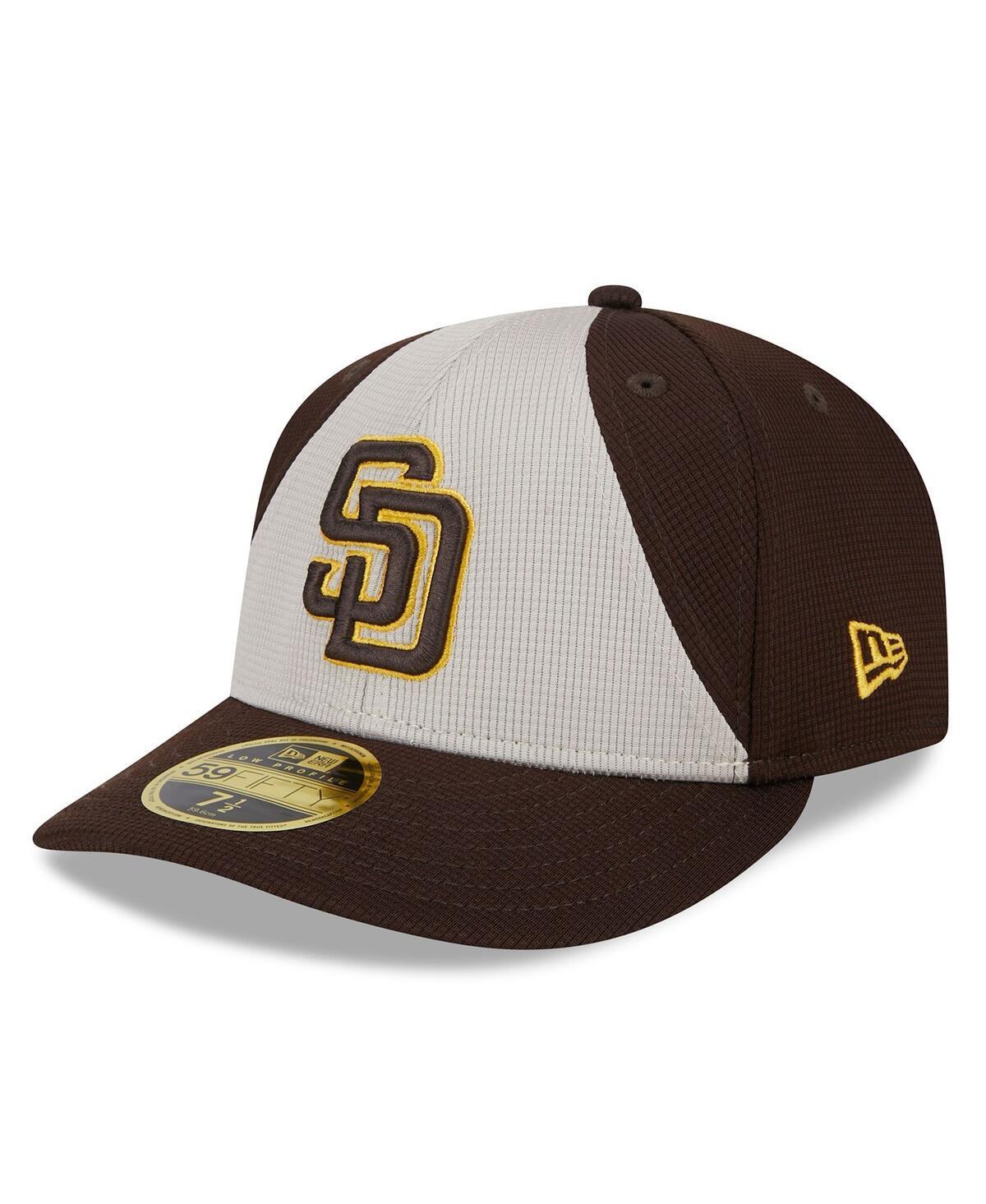 Mens New Era Brown San Diego Padres 2024 Batting Practice Low Profile 59FIFTY Fitted Hat Product Image