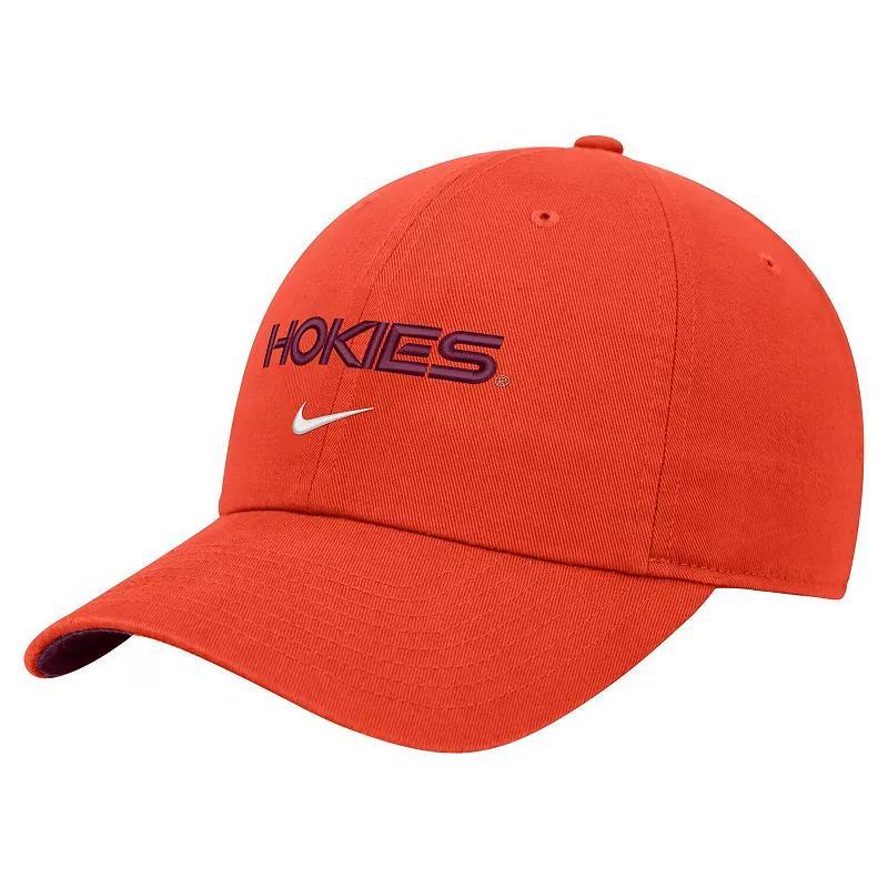 Mens Nike Virginia Tech Hokies 2024 Sideline Club Adjustable Hat Product Image