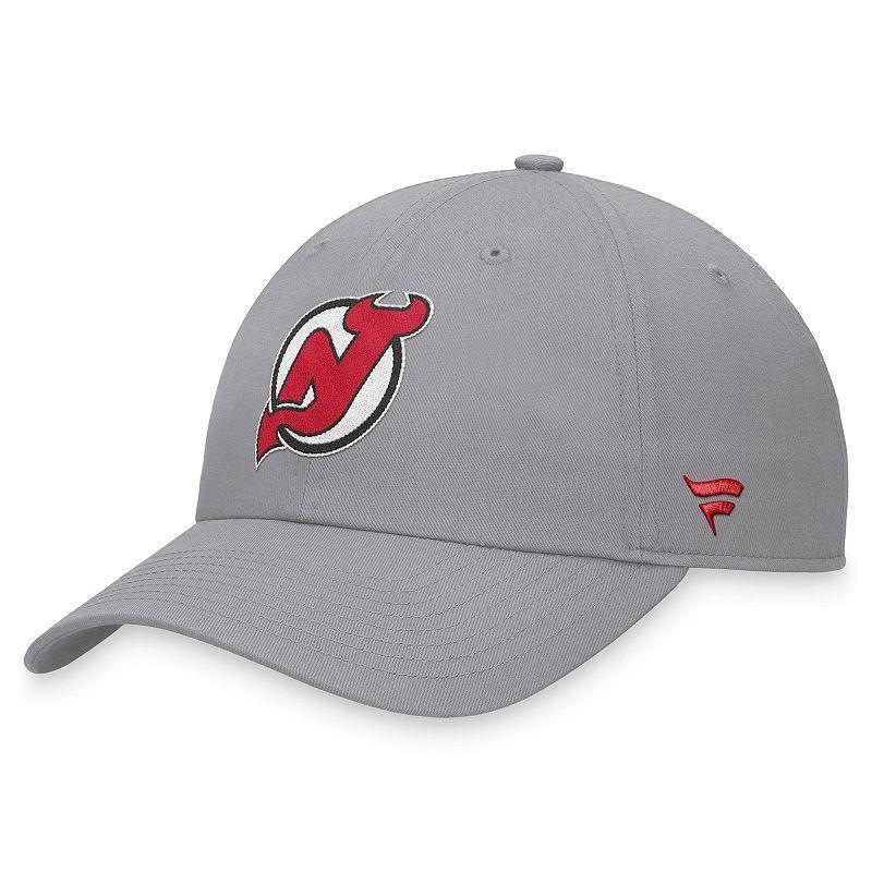 Mens Fanatics Branded Gray San Jose Sharks Extra Time Adjustable Hat Product Image