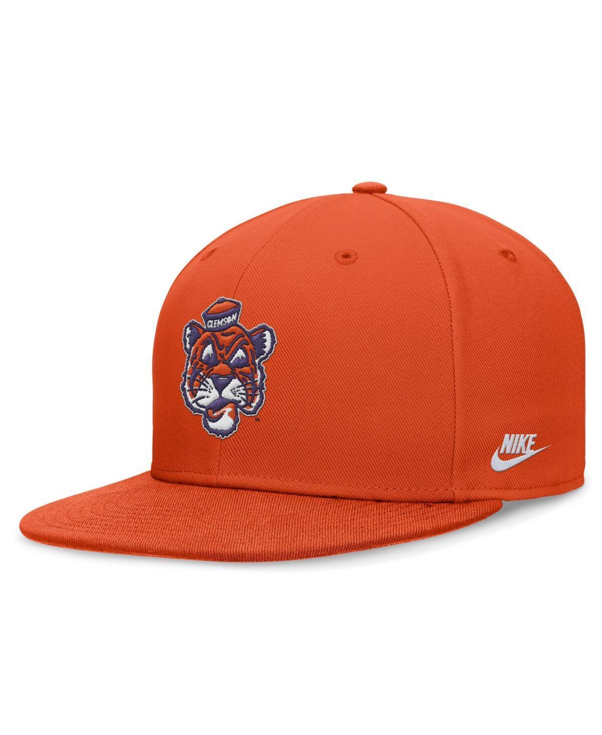 Nike Mens Orange Clemson Tigers Legacy True Fitted Hat Product Image