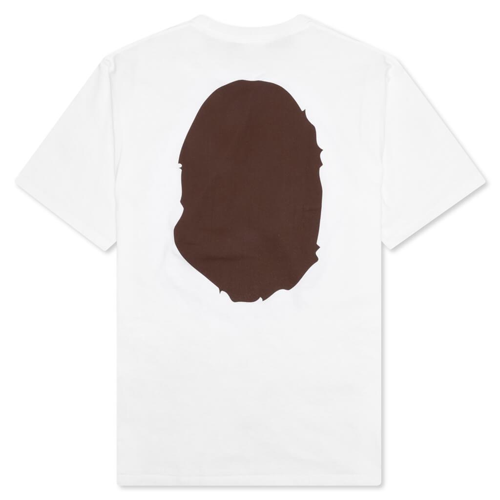 Big Ape Head Tee - White Male Product Image