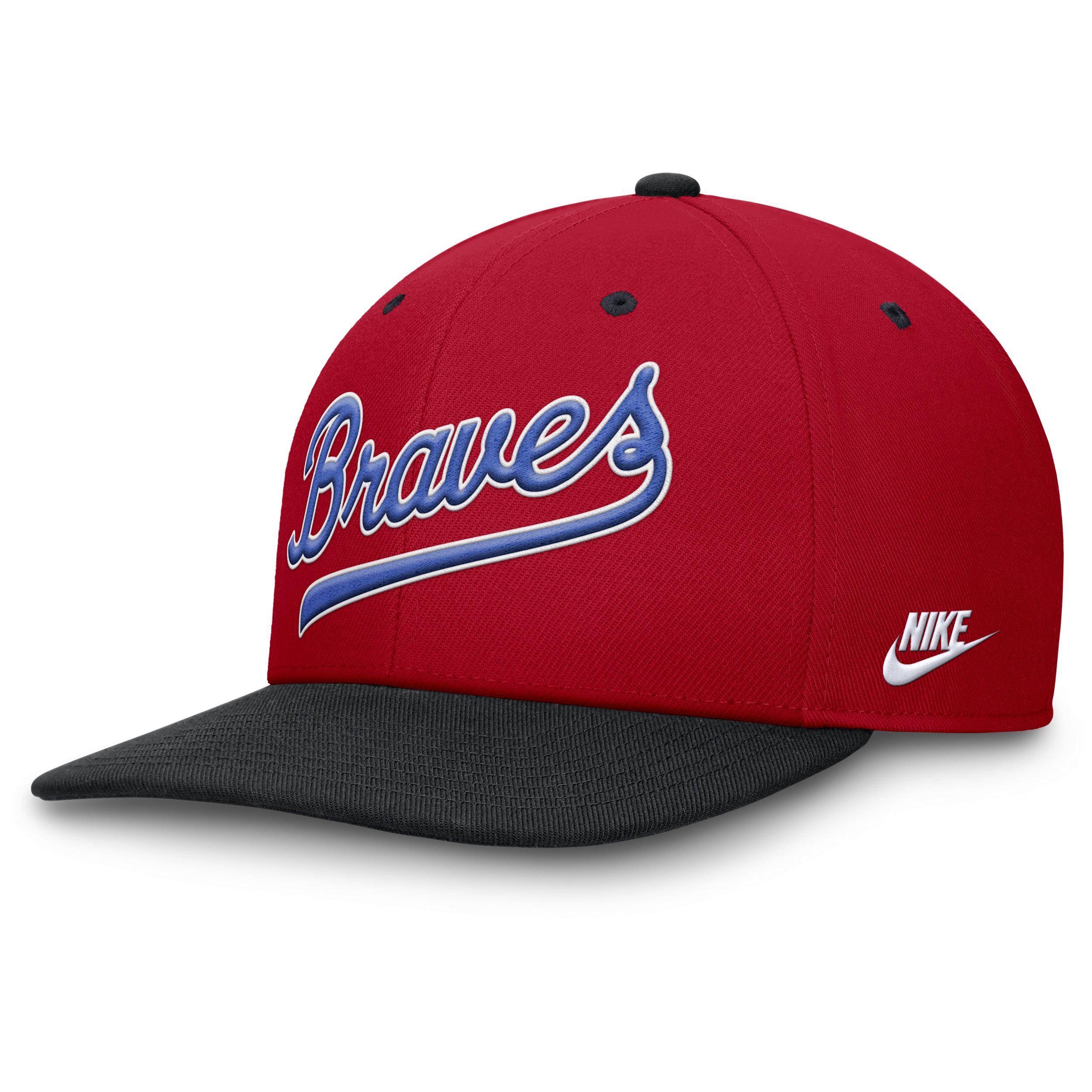 Atlanta Braves Cooperstown Pro Men's Nike Dri-FIT MLB Adjustable Hat Product Image