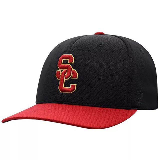 Mens Top of the World /Cardinal USC Trojans Two-Tone Reflex Hybrid Tech Flex Hat Product Image