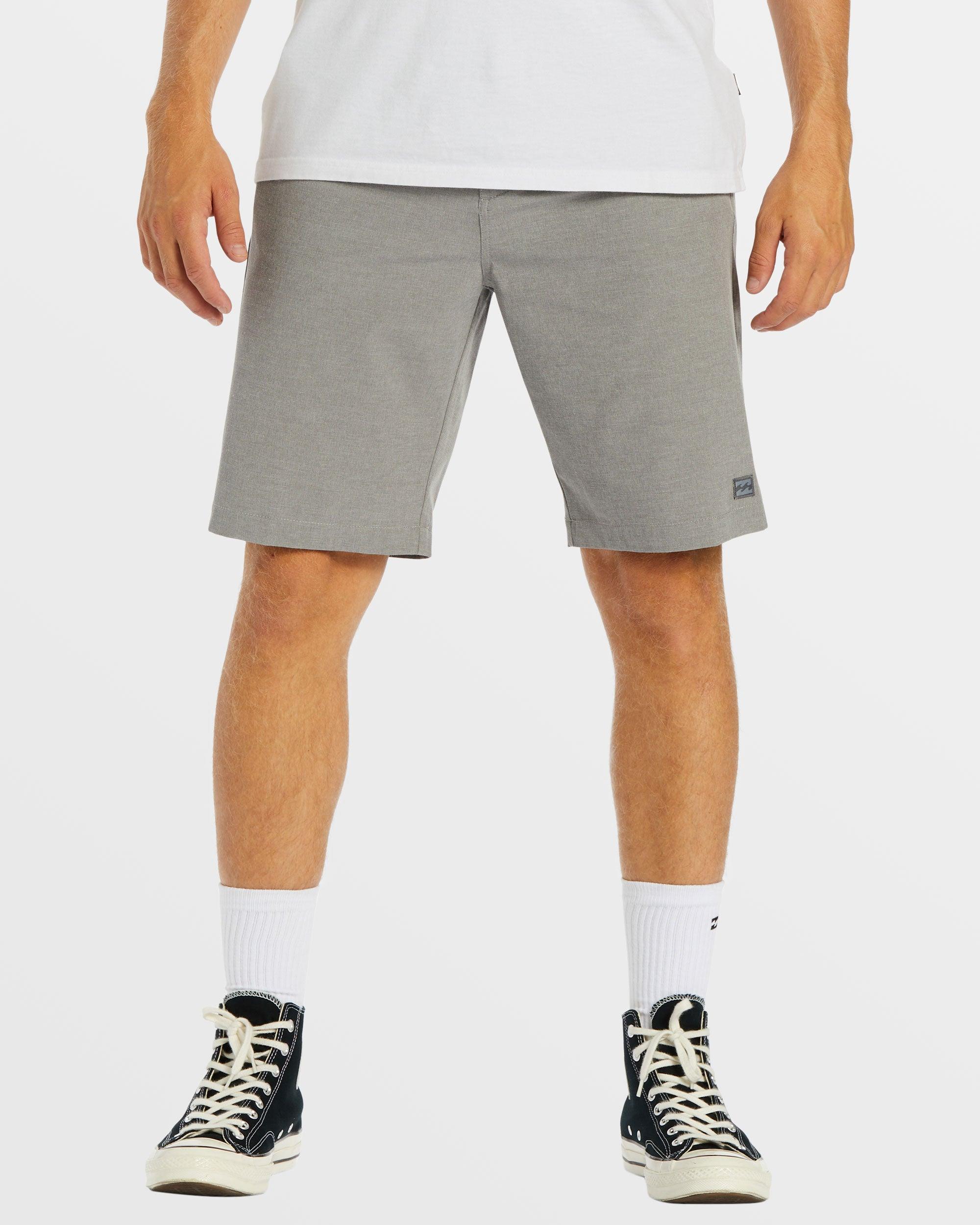 Crossfire 21" Hybrid Submersible Shorts - Grey Male Product Image