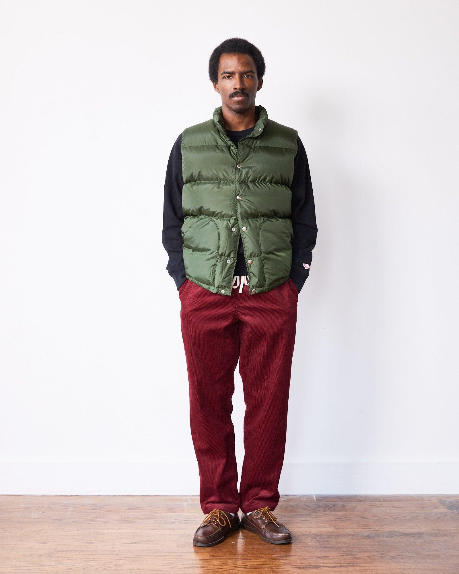 Active Lazy Pants / Burgundy Corduroy Product Image