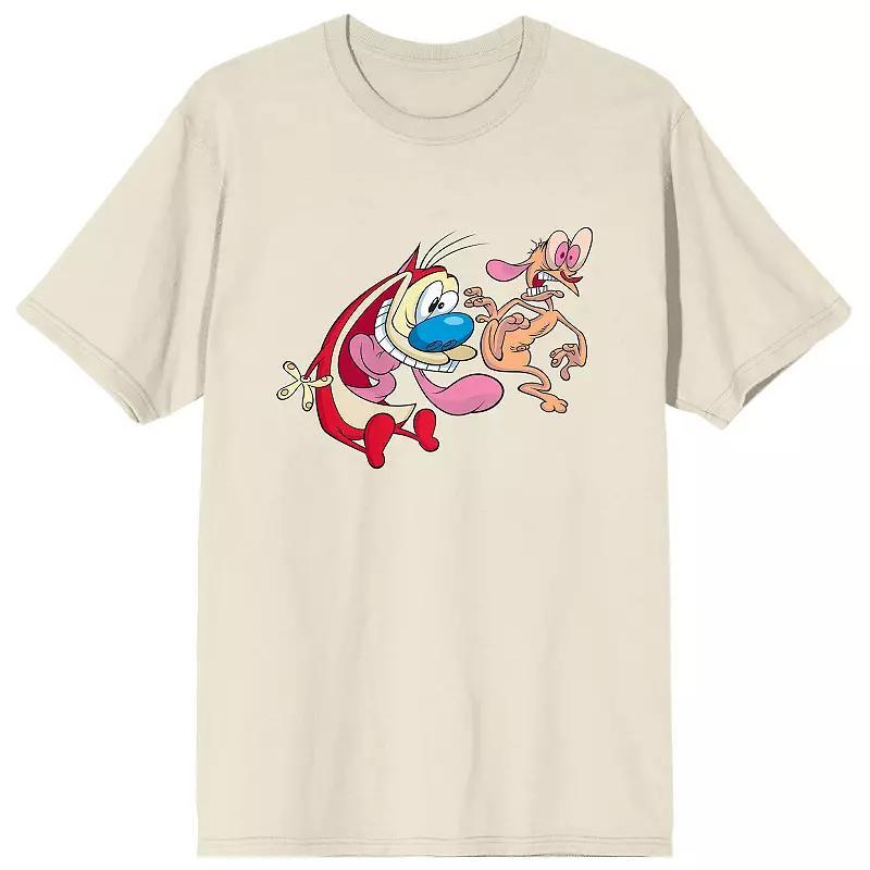 Mens Ren & Stimpy Laughter Graphic Tee Product Image