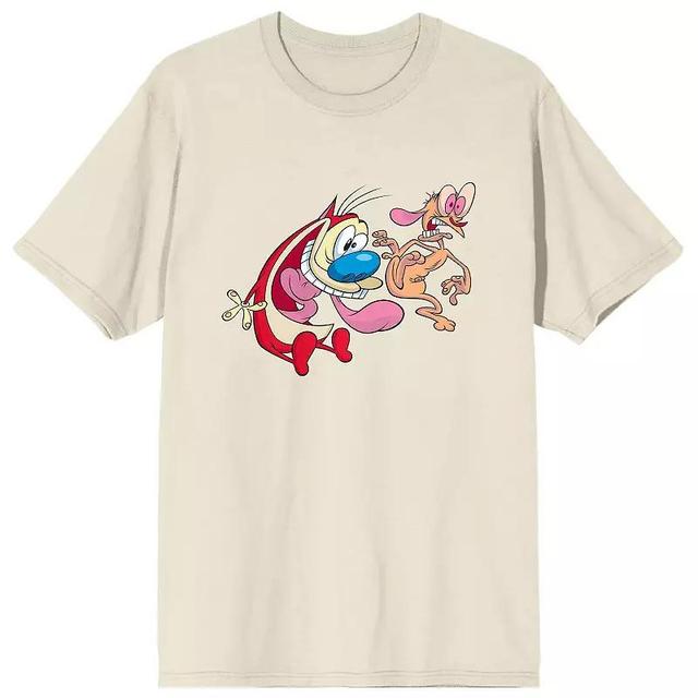 Mens Ren & Stimpy Laughter Graphic Tee Product Image