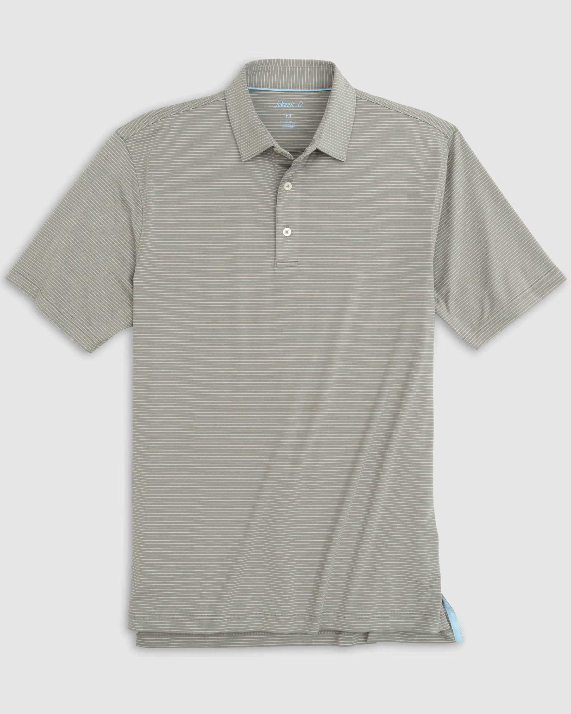 Performance Jersey Polo - Albatross Stripe Male Product Image