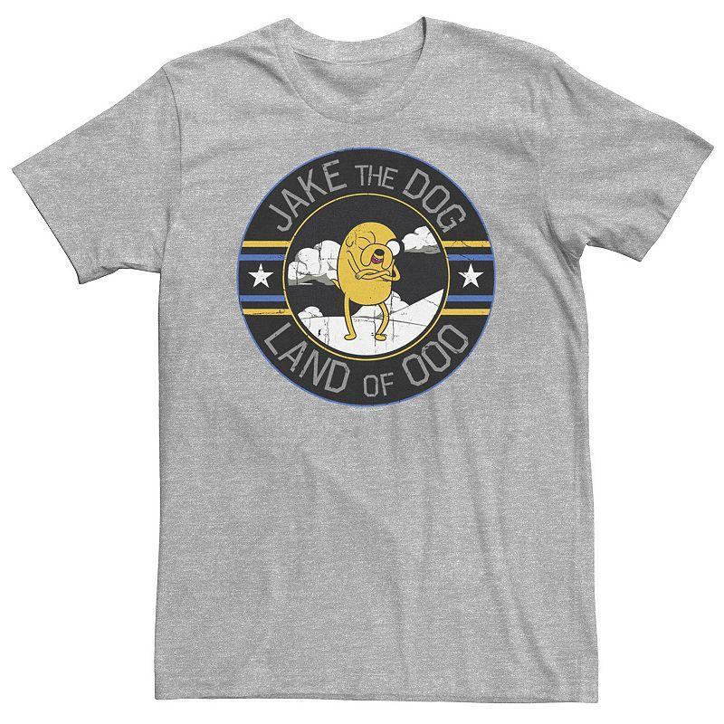 Big & Tall Cartoon Network Adventure Time Jake The Dog Land Of Ooo Tee, Mens Product Image