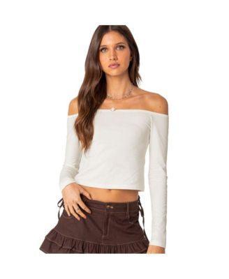 Womens Rosanne off shoulder top Product Image