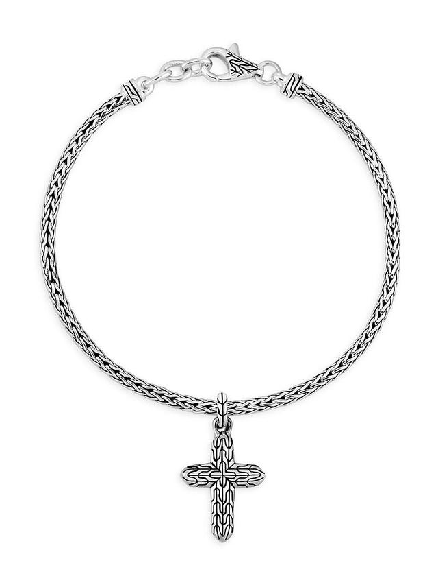 John Hardy Classic Chain Cross Pendant Bracelet Product Image