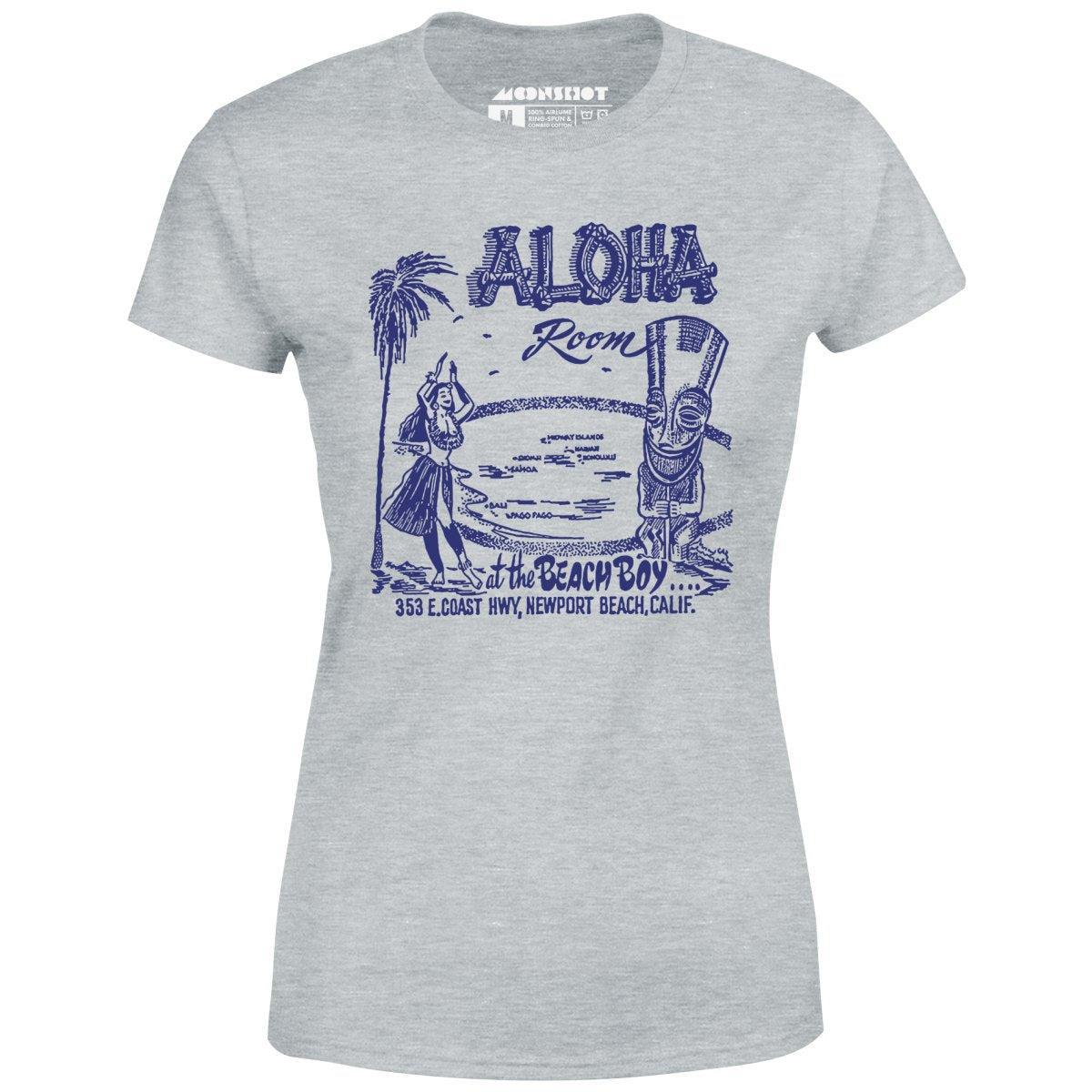 Aloha Room - Newport Beach, CA - Vintage Tiki Bar - Women's T-Shirt Female Product Image