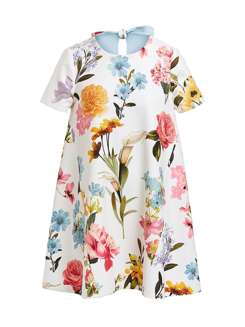 Womens Cecily Floral Reversible Minidress Product Image