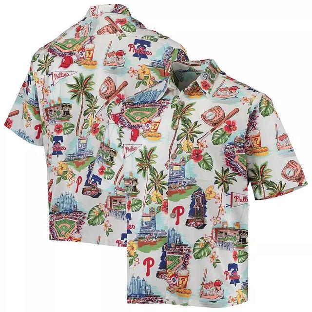 Mens Reyn Spooner Philadelphia Phillies Scenic Button-Up Shirt Product Image