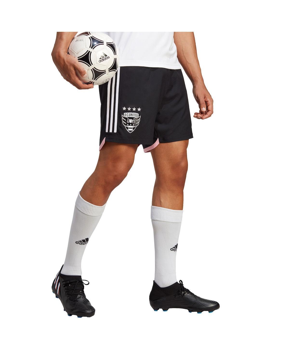 Mens adidas Black D.c. United Aeroready Authentic Shorts Product Image