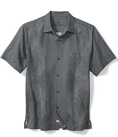 Tommy Bahama Bali Border Silk Short Sleeve Woven Shirt Product Image