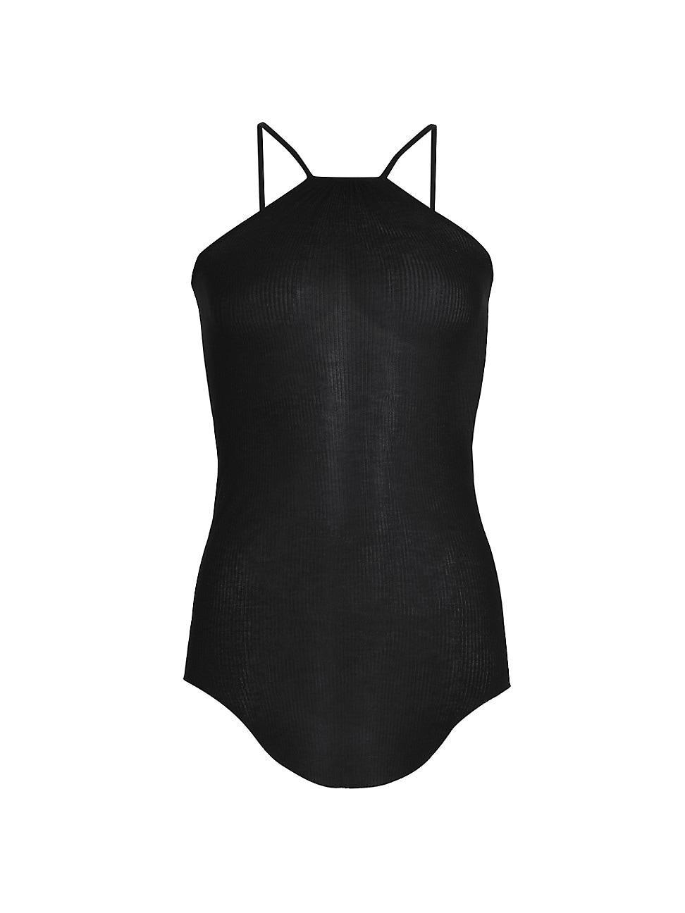 Womens Skorpio Rib-Knit Halterneck Tank Product Image