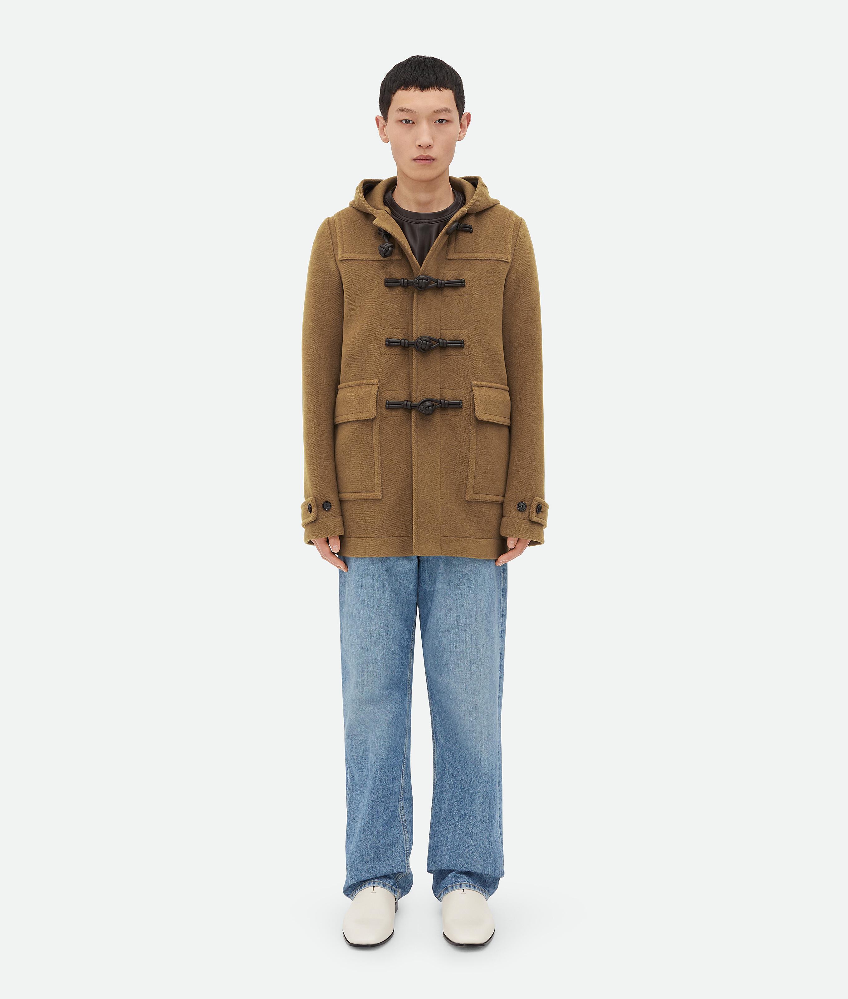 Men's Wool Duffle Coat in Acorn Product Image