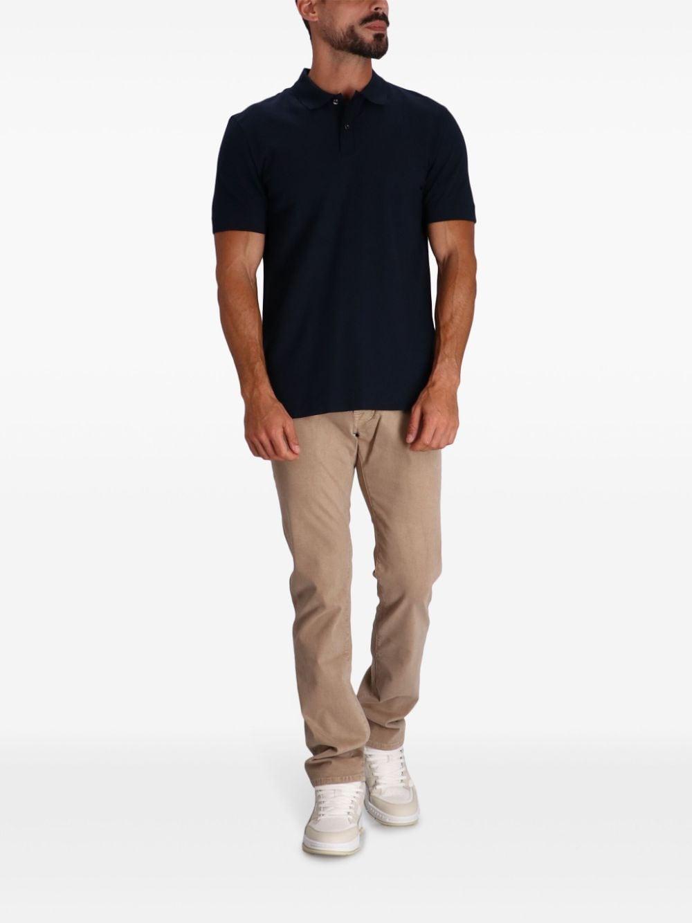 L-perry 93 Polo Shirt In Blue Product Image