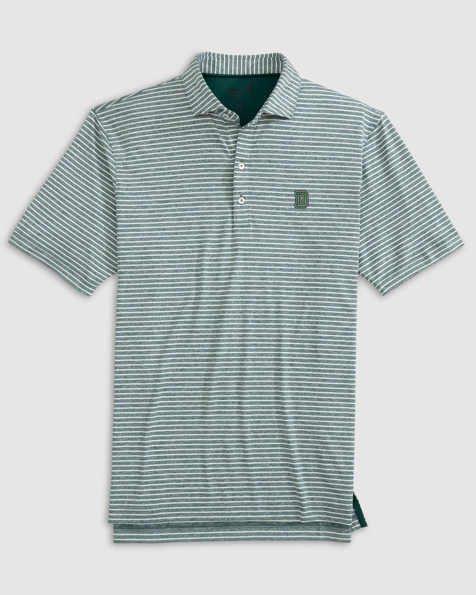 Dartmouth Clipperr Striped Jersey Performance Polo Male Product Image